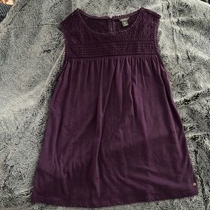 Purple tank